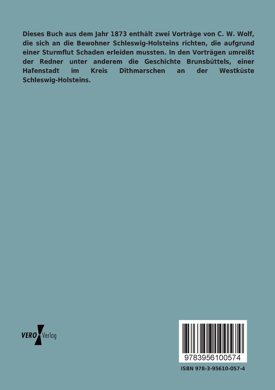 Rückseitencover Aus Brunsbüttels vergangenen Tagen