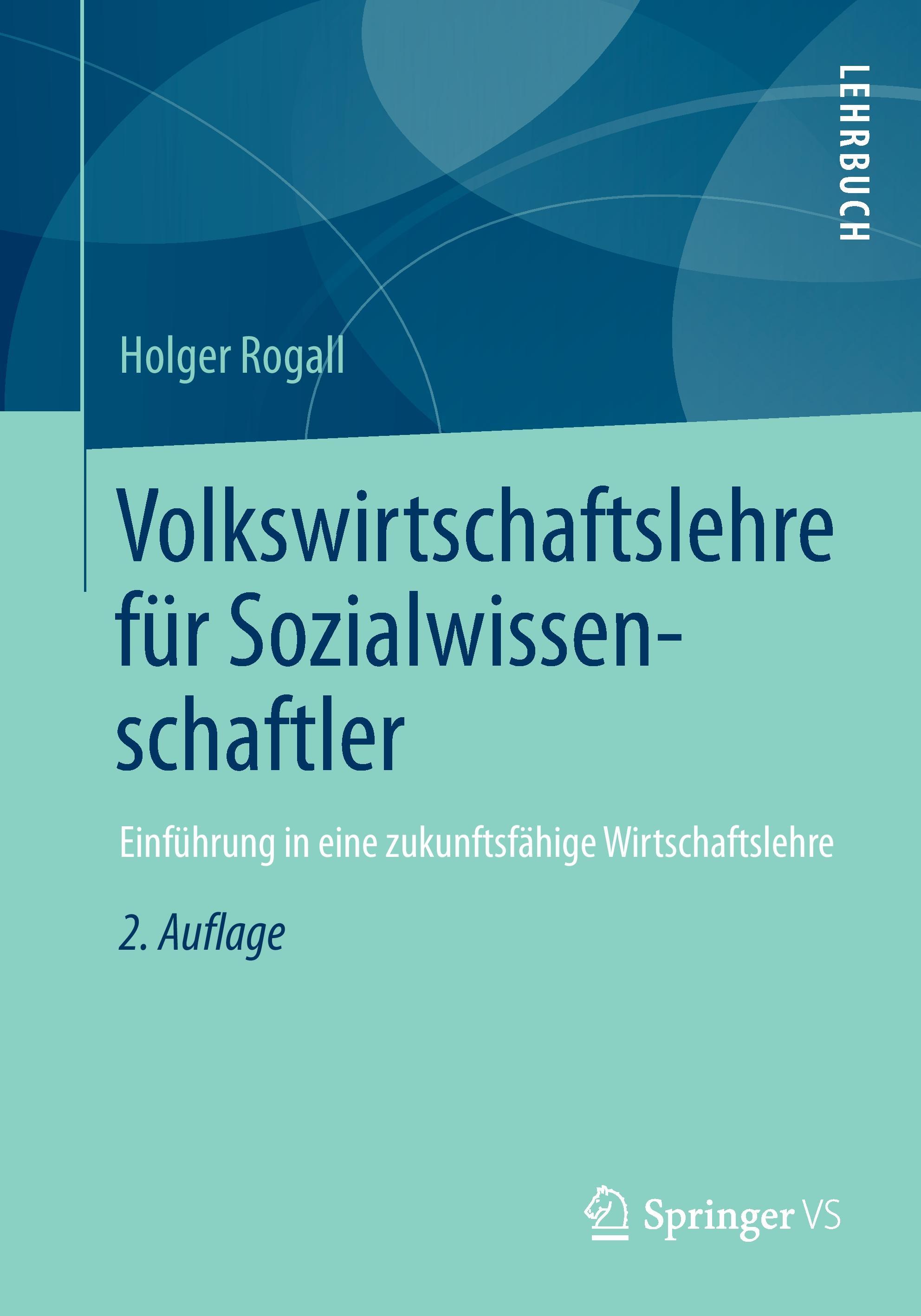 Vorderes Coverbild Volkswirtschaftslehre für Sozialwissenschaftler