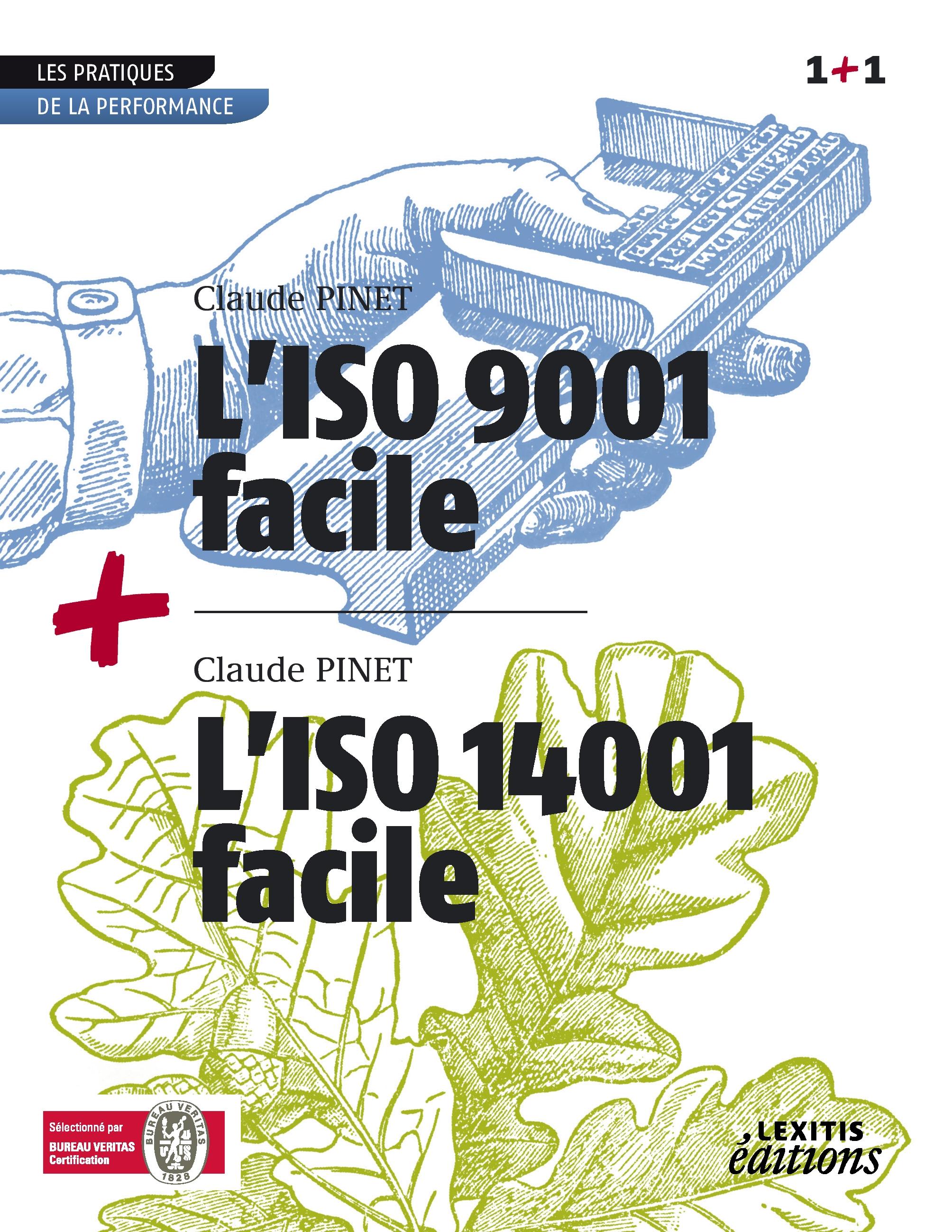 Vorderes Coverbild L'ISO 9001 facile + L'ISO 14001 facile RECUEIL COLLECTION 1+1