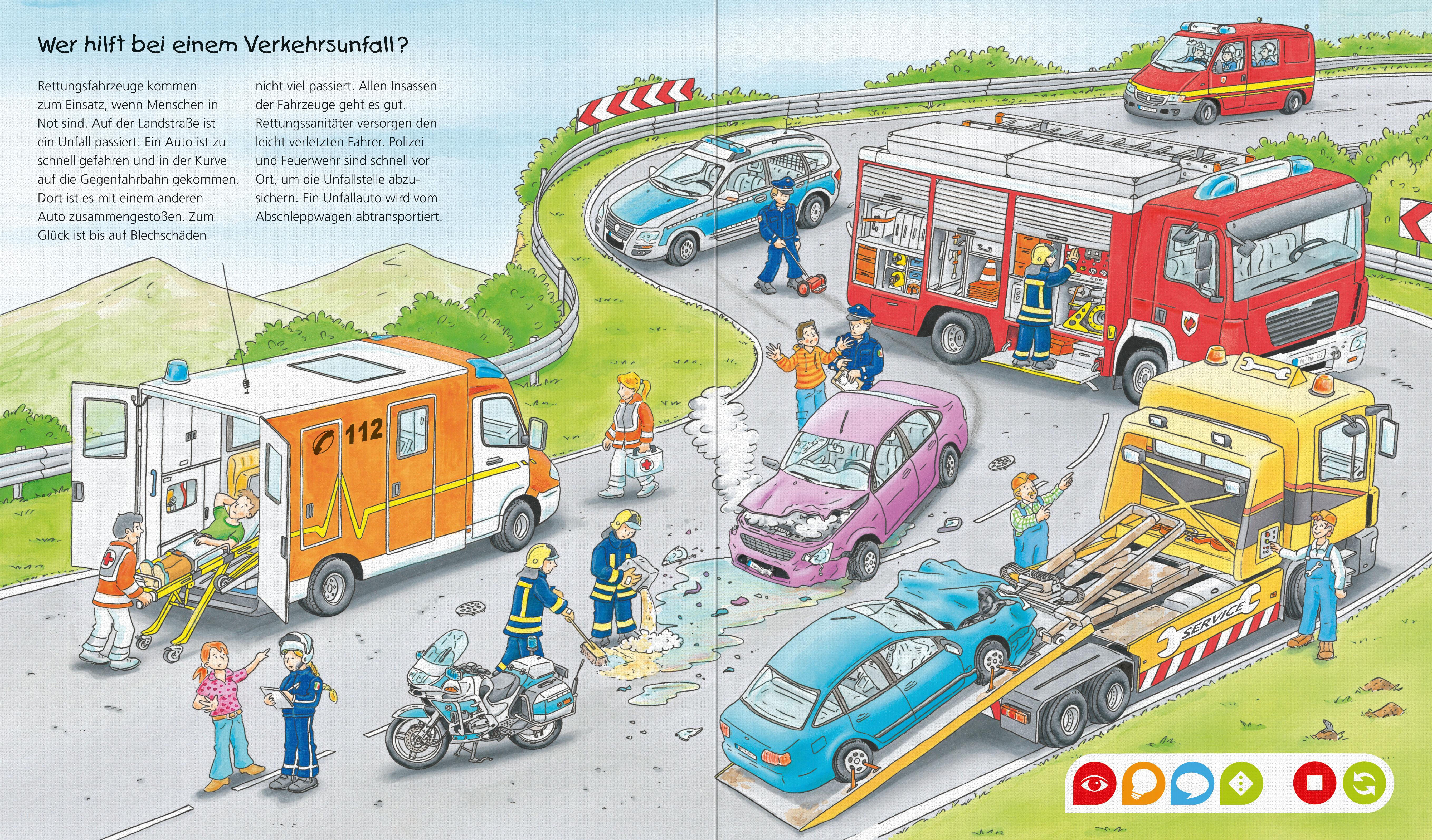 Beispielinhalt (Bild) tiptoi® Die Welt der Fahrzeuge