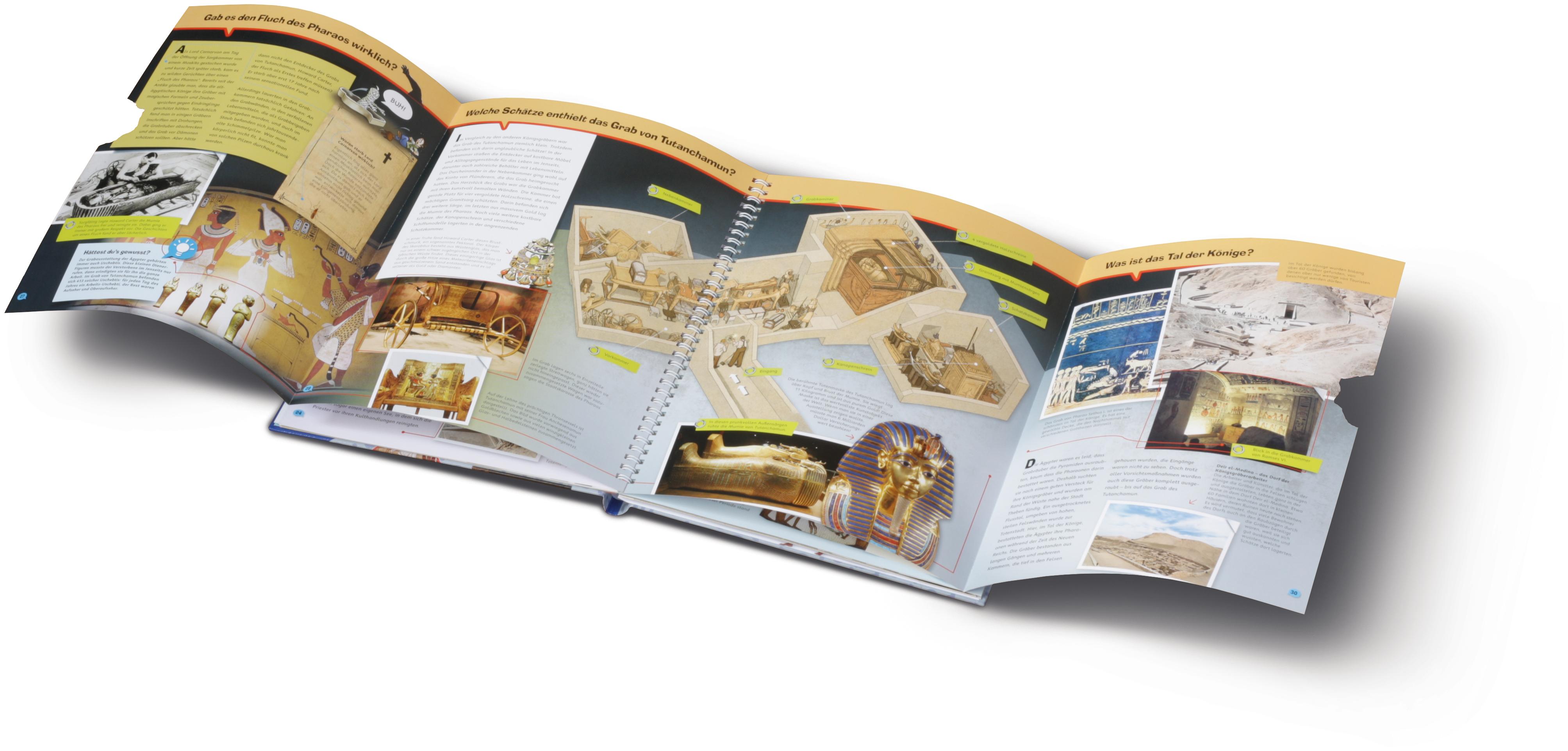 Beispielinhalt (Bild) Wieso? Weshalb? Warum? ProfiWissen: Altes Ägypten (Band 2)