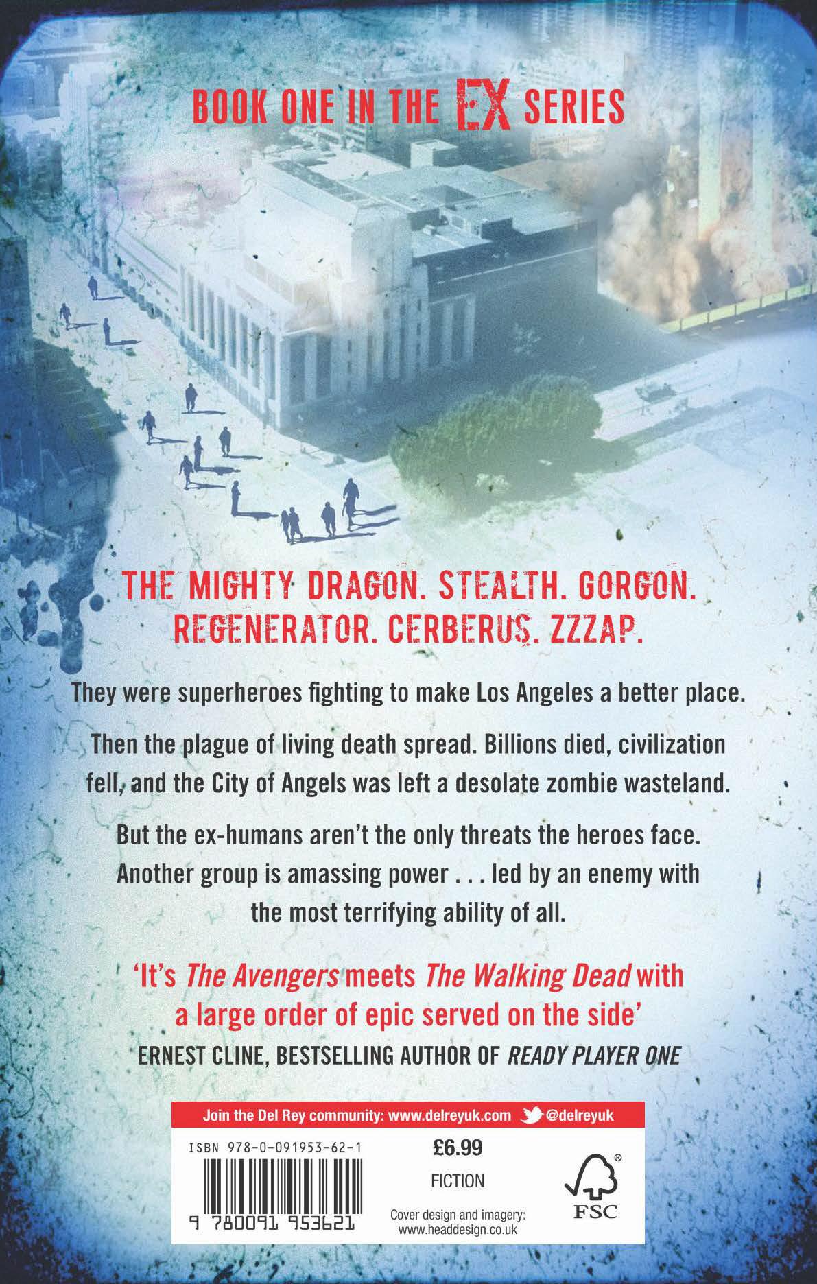 Rückseitencover Ex-Heroes