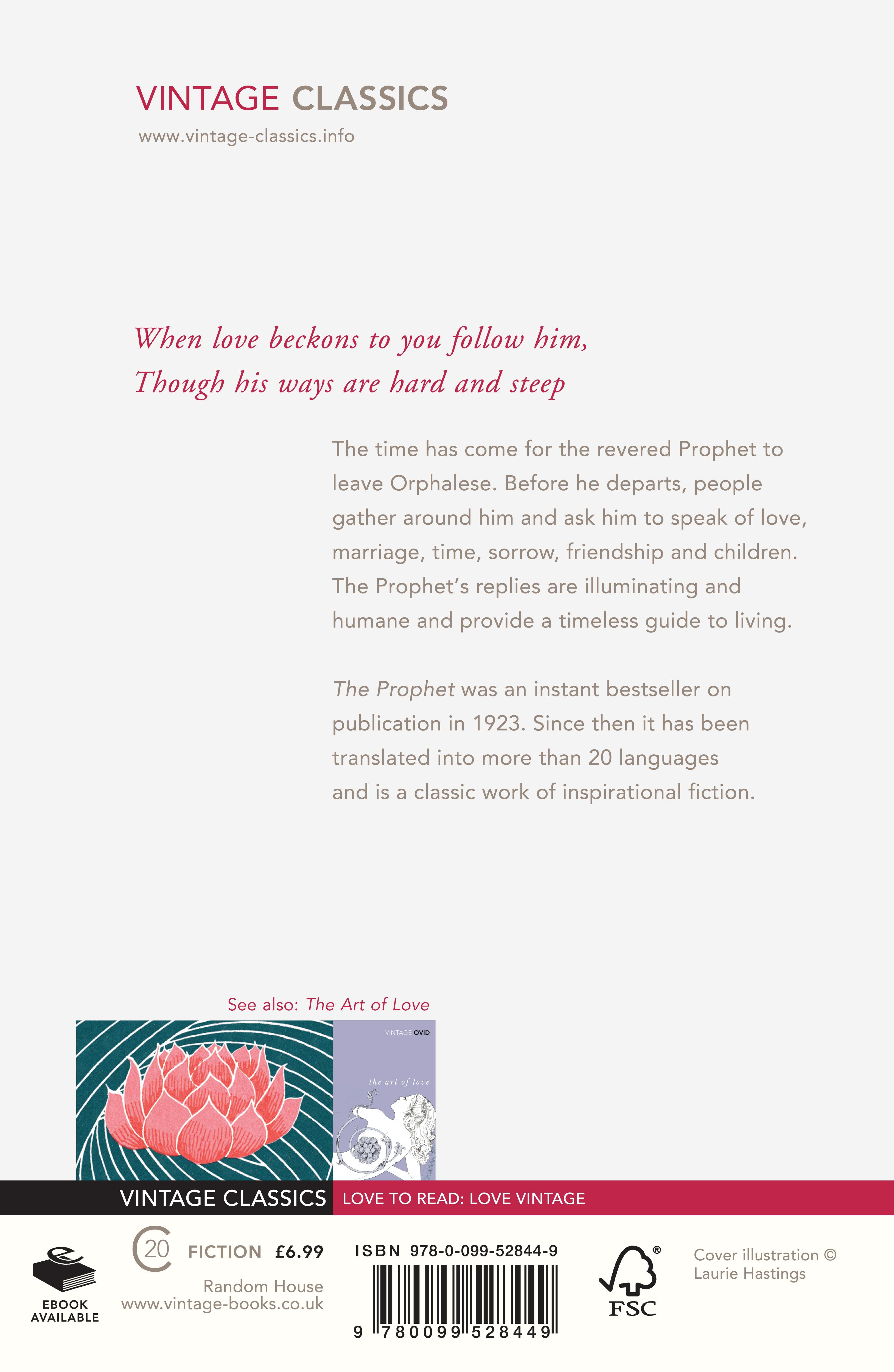 Rückseitencover The Prophet