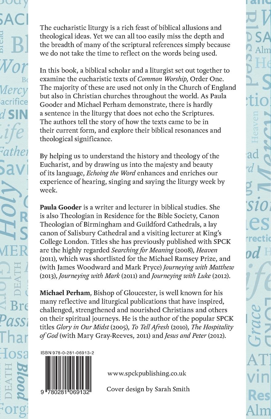 Rückseitencover Echoing the Word