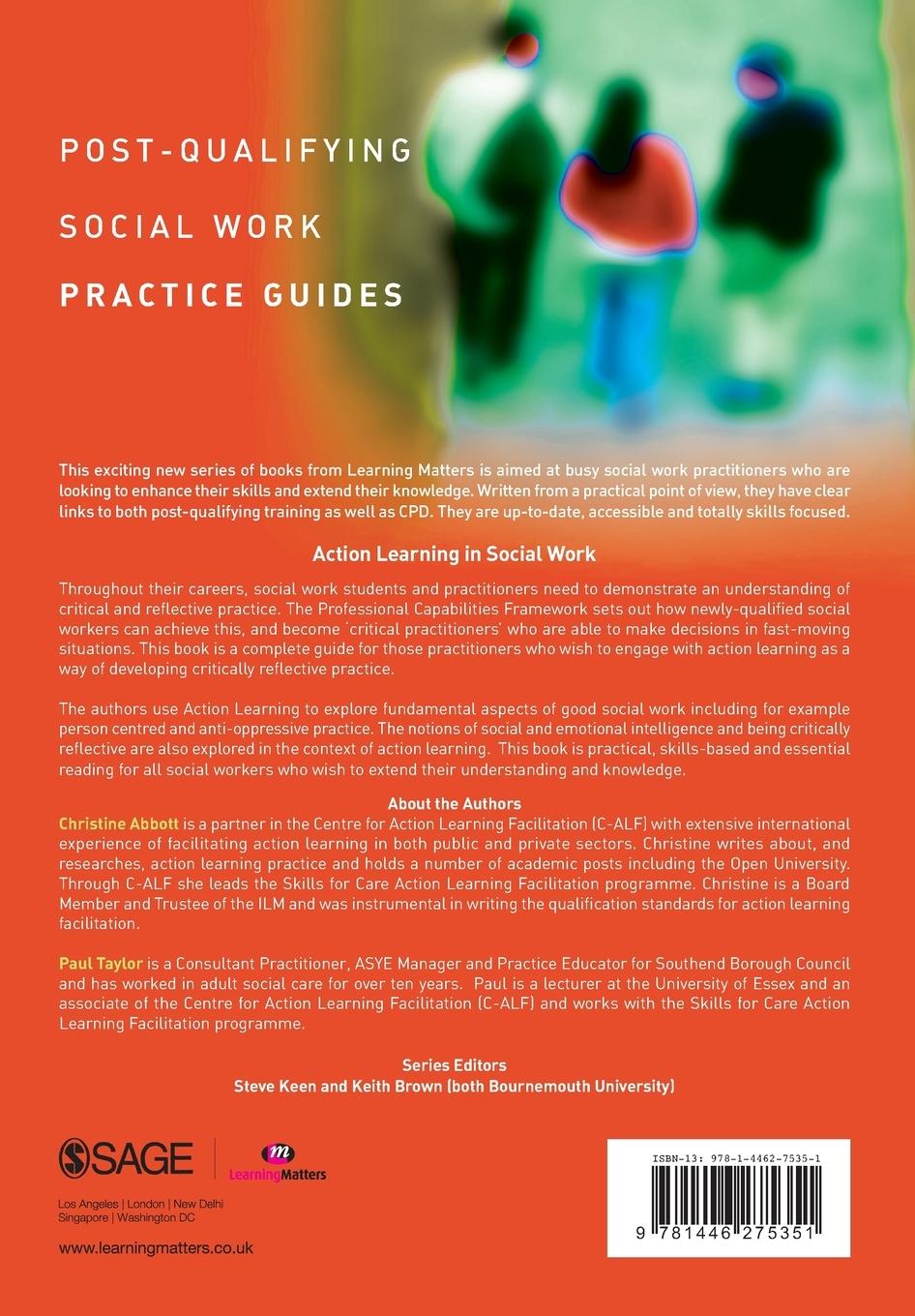 Rückseitencover Action Learning in Social Work