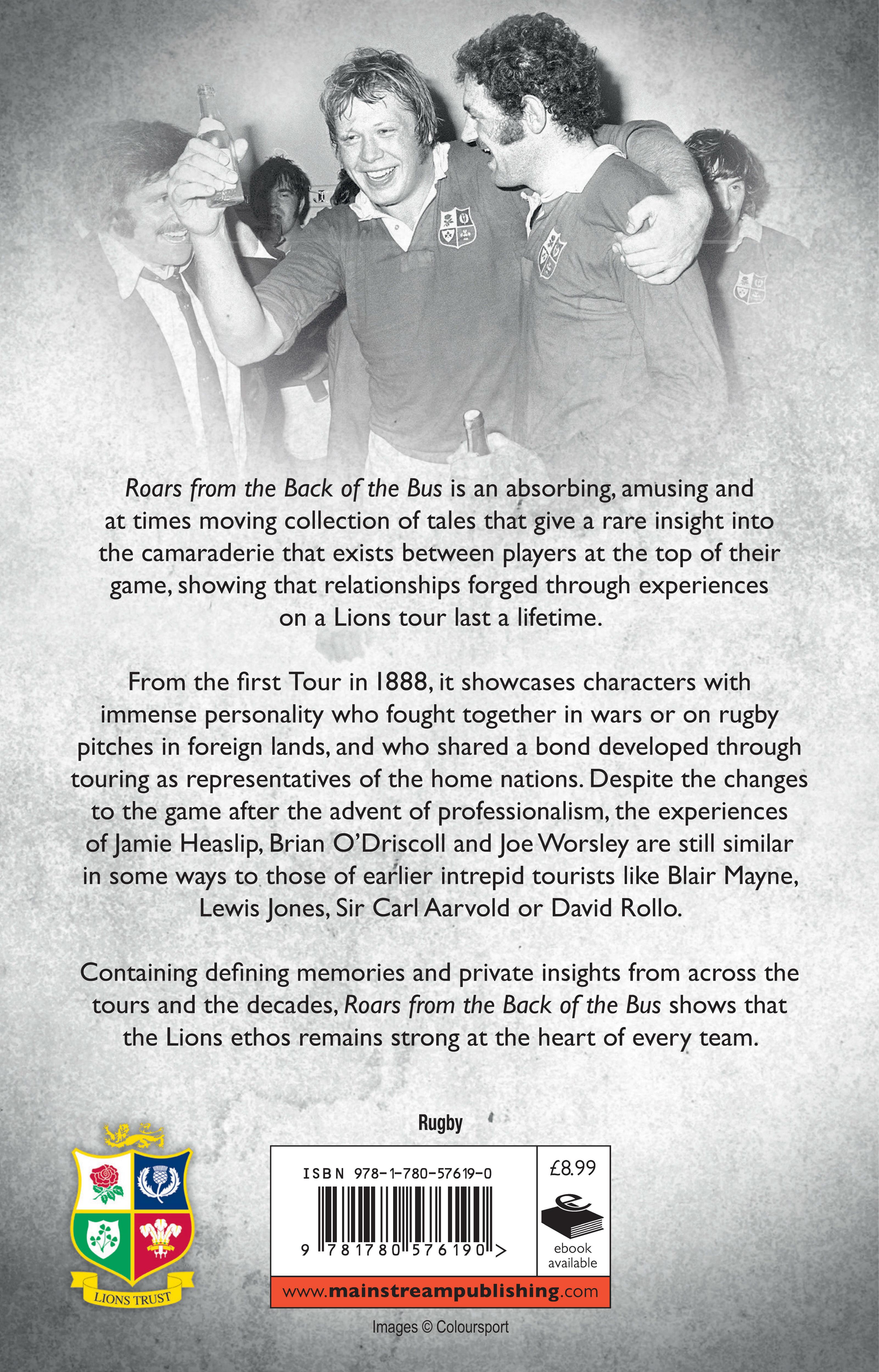 Rückseitencover Roars from the Back of the Bus