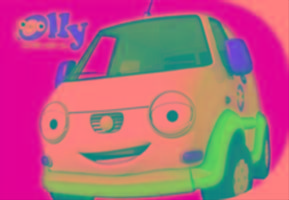 Vorderes Coverbild Olly the Little White Van