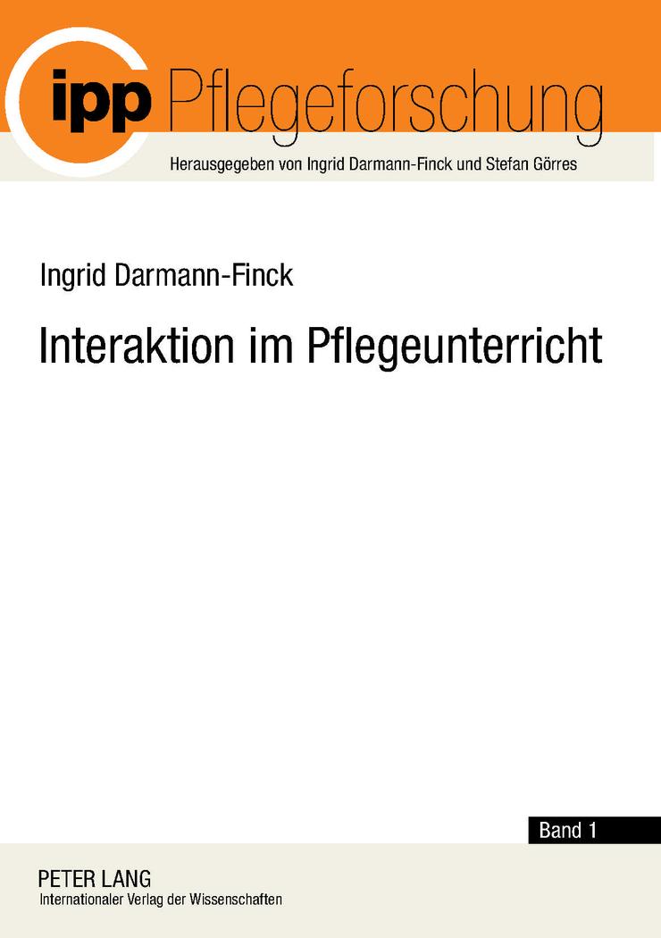 Vorderes Coverbild Interaktion im Pflegeunterricht