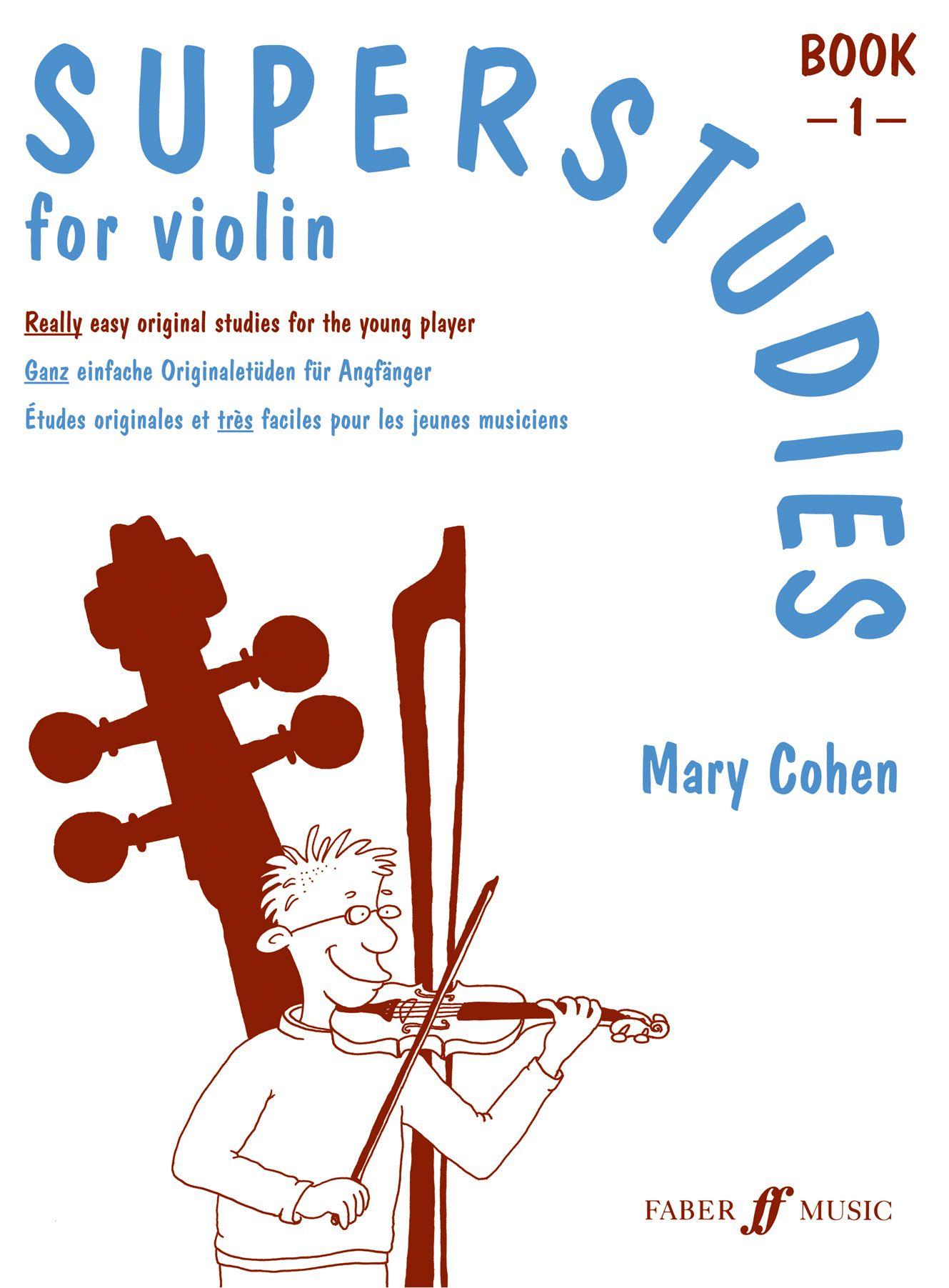 Vorderes Coverbild Superstudies Violin Book 1
