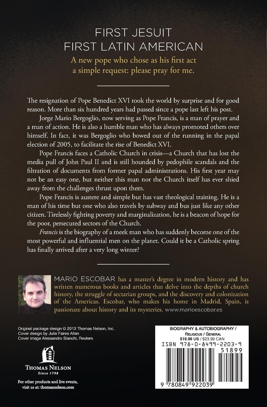 Rückseitencover The Francis