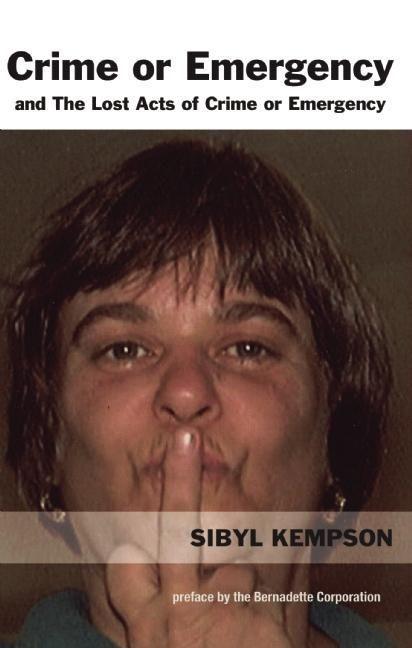 Vorderes Coverbild Crime or Emergency and the Lost Acts of Crime or Emergency