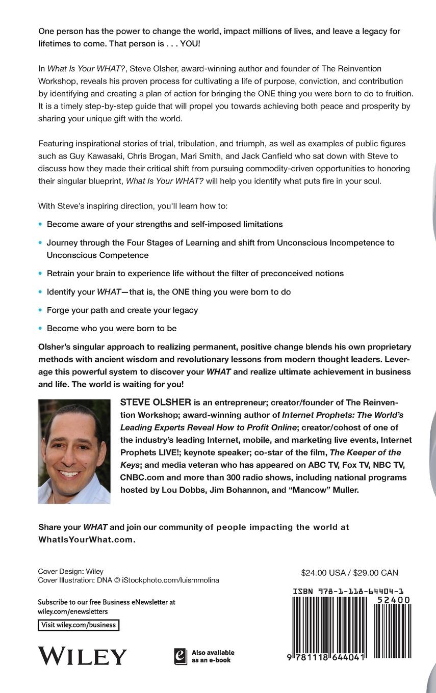 Rückseitencover What Is Your What?