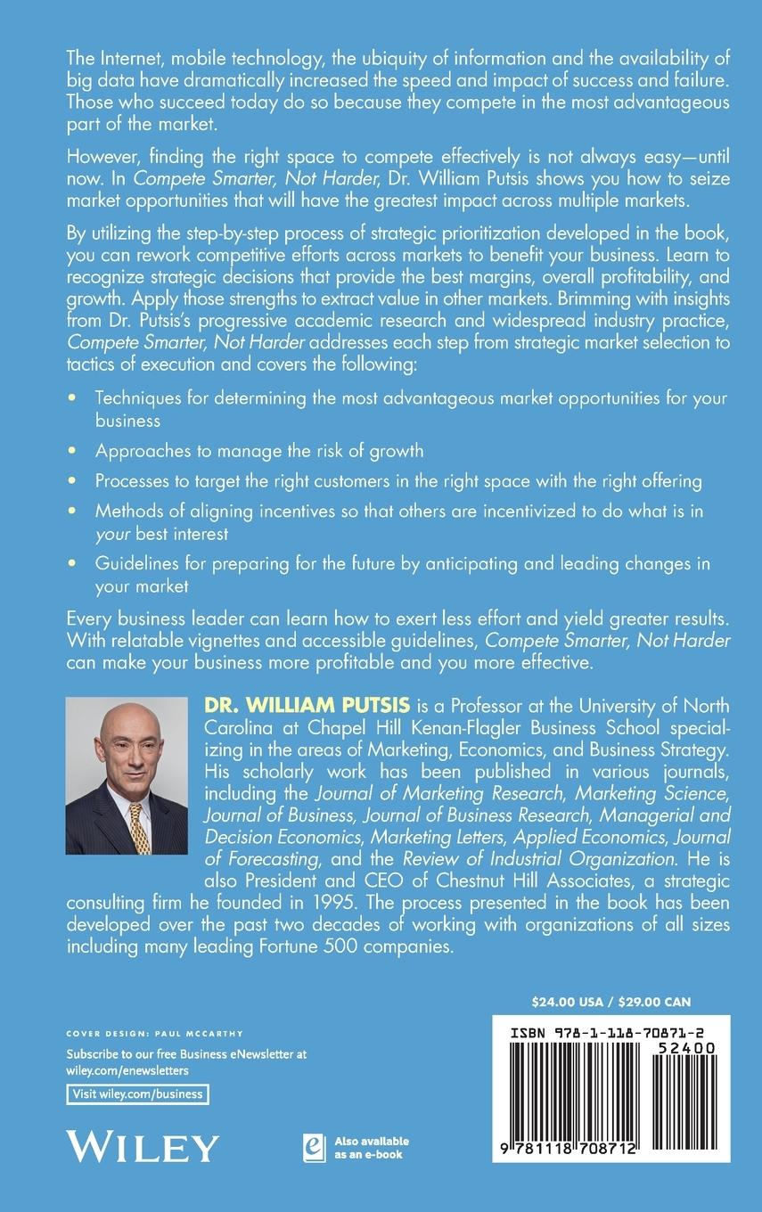 Rückseitencover Compete Smarter, Not Harder