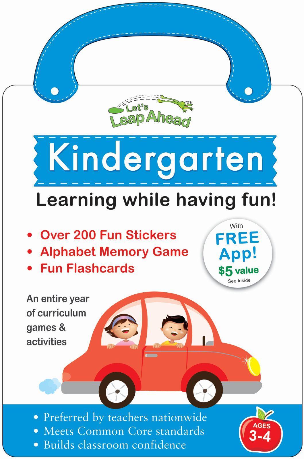 Vorderes Coverbild Let's Leap Ahead: Kindergarten Learning While Having Fun!