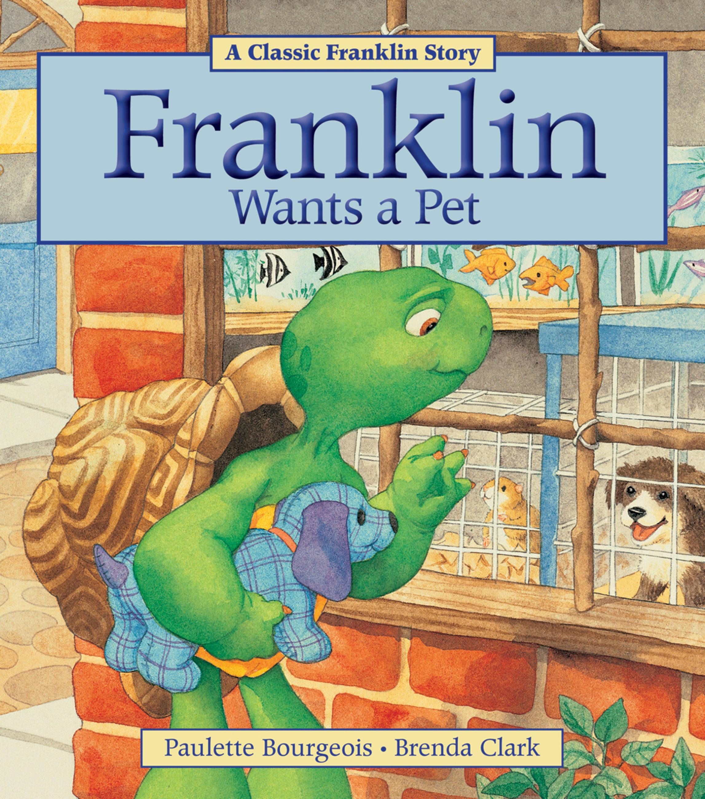 Vorderes Coverbild Franklin Wants a Pet