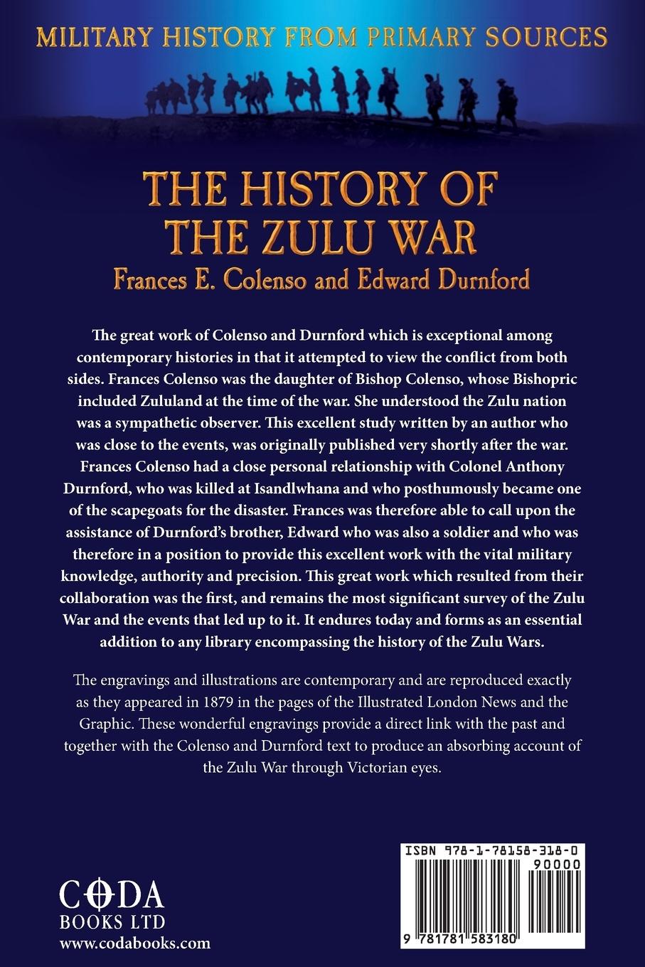 Rückseitencover The History of the Zulu War