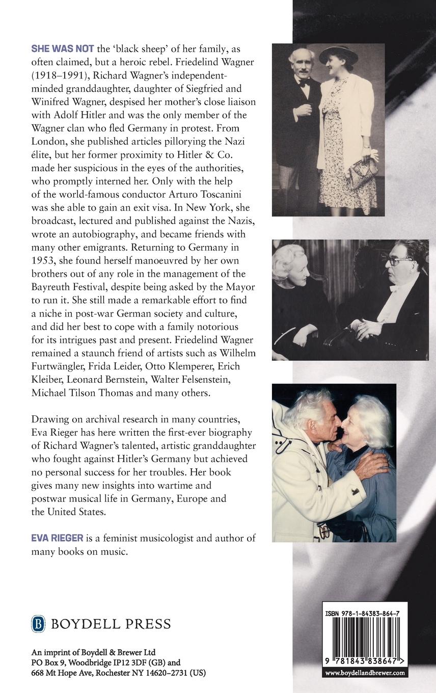 Rückseitencover Friedelind Wagner