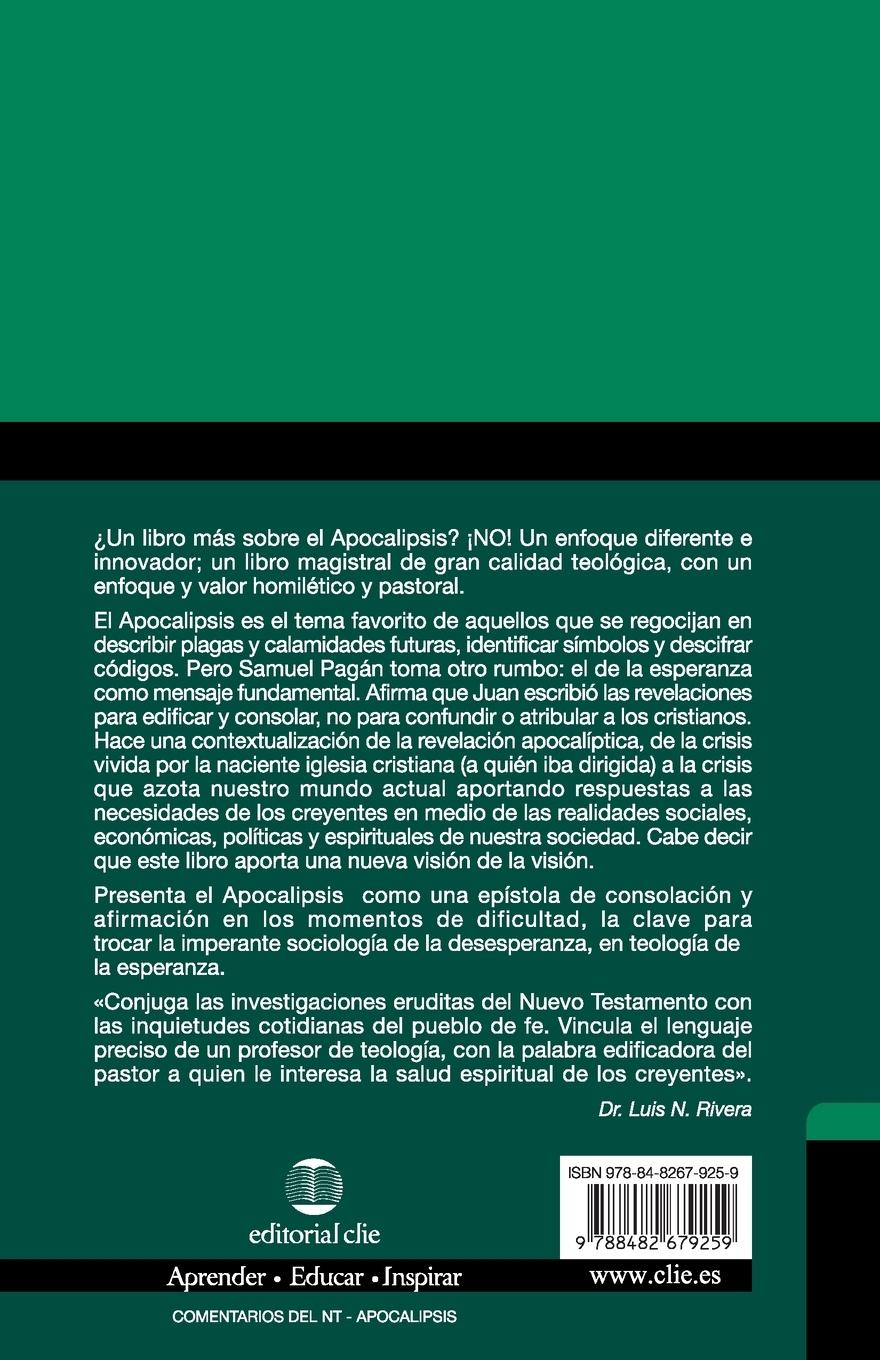 Rückseitencover Apocalipsis