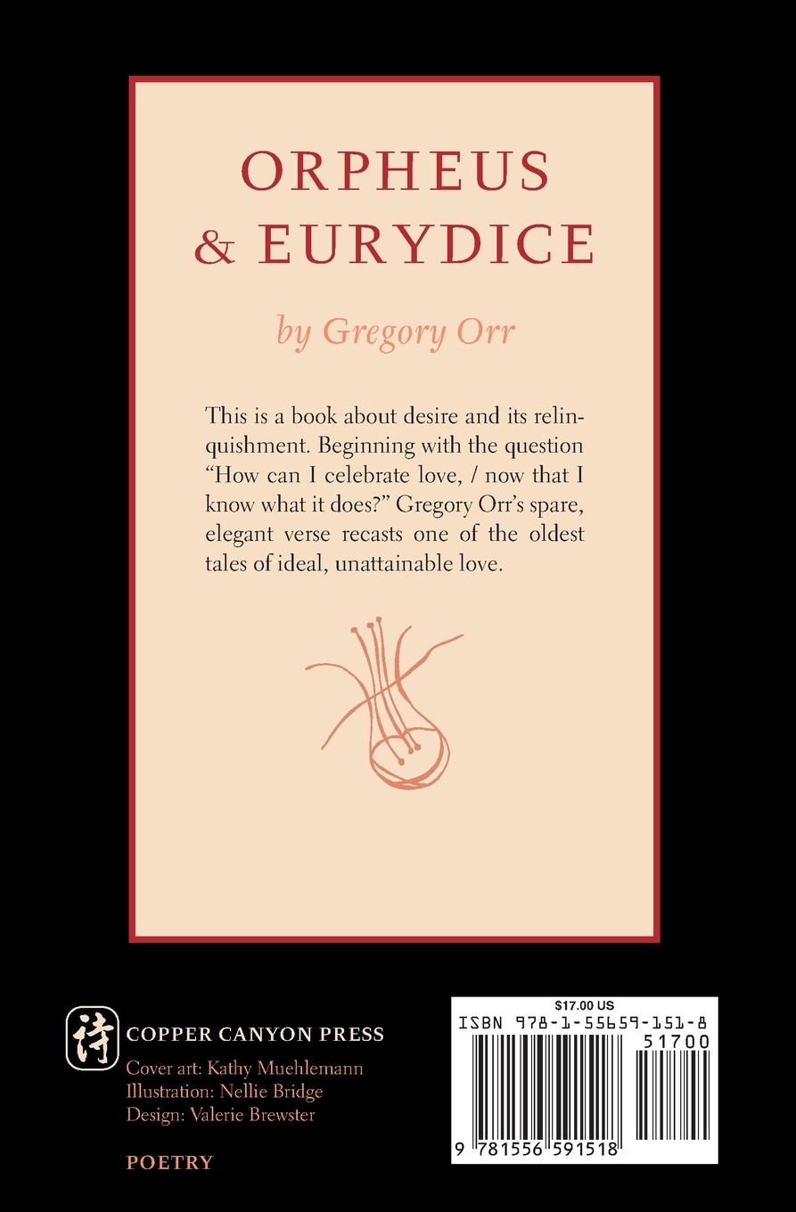 Rückseitencover Orpheus & Eurydice