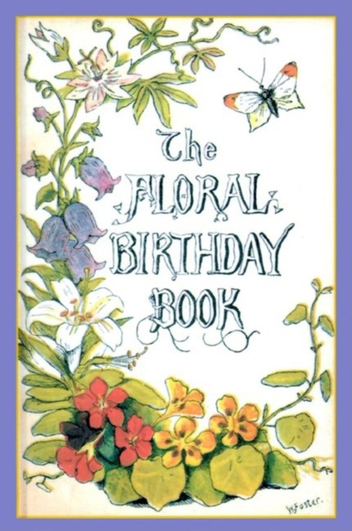Vorderes Coverbild The Floral Birthday Book