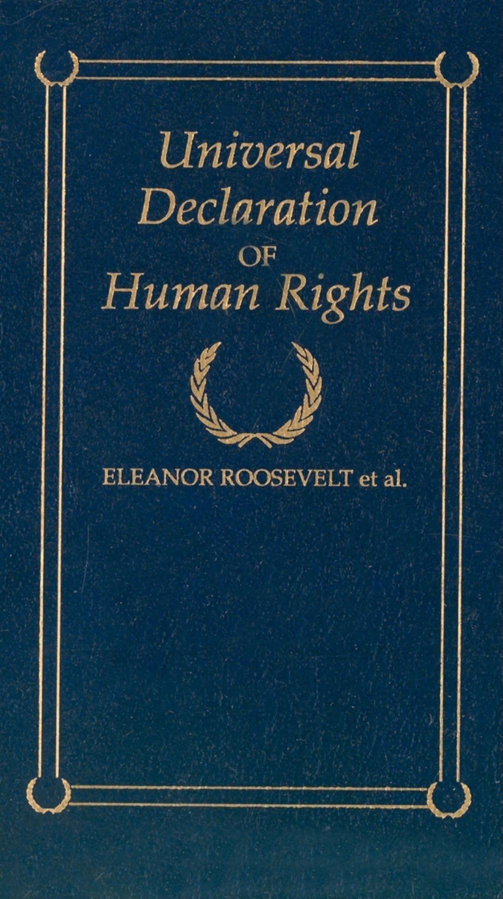 Vorderes Coverbild Universal Declaration of Human Rights