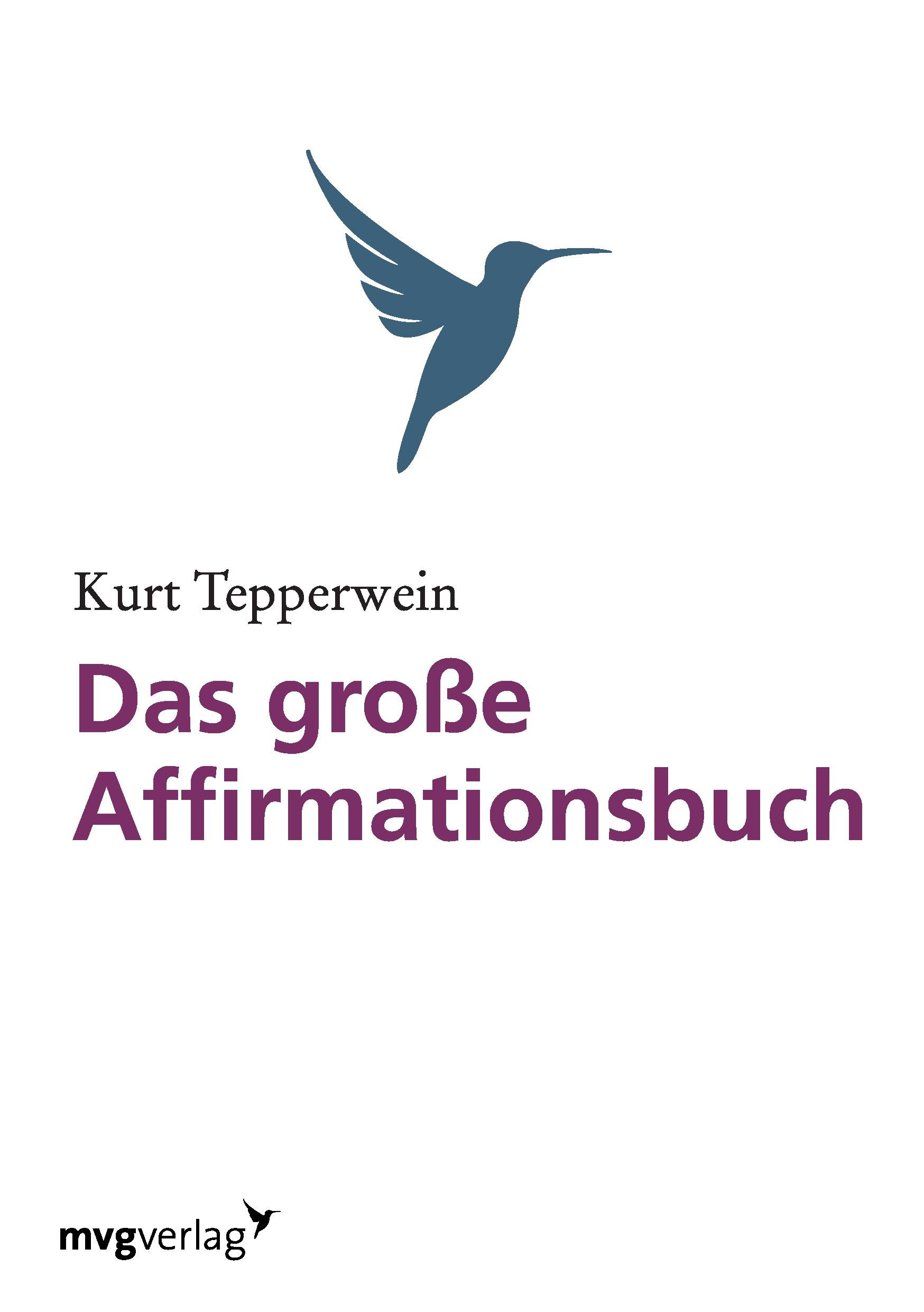 Vorderes Coverbild Das große Affirmationsbuch