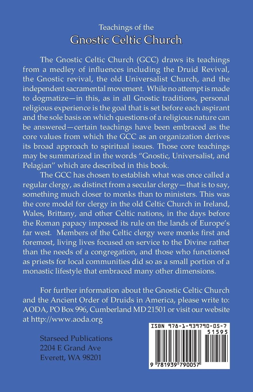 Rückseitencover The Gnostic Celtic Church