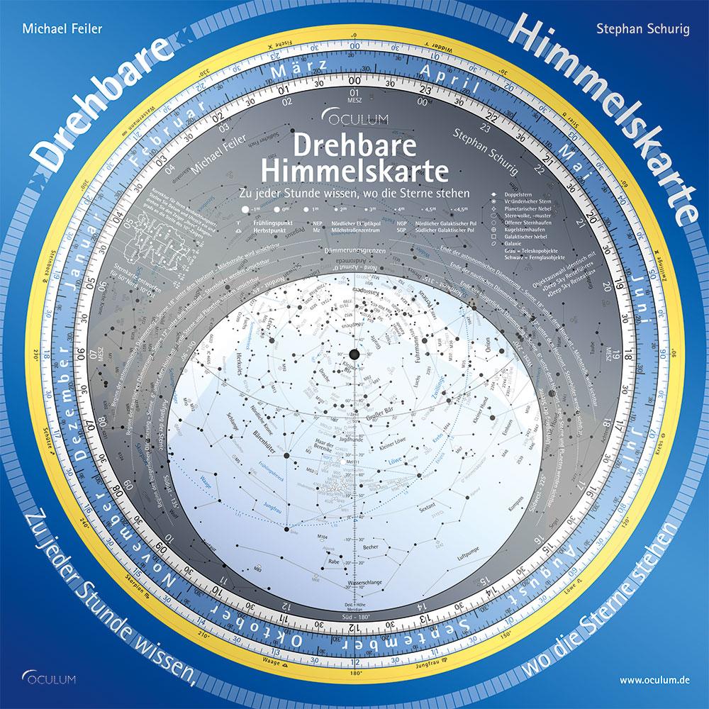 Vorderes Coverbild Drehbare Himmelskarte