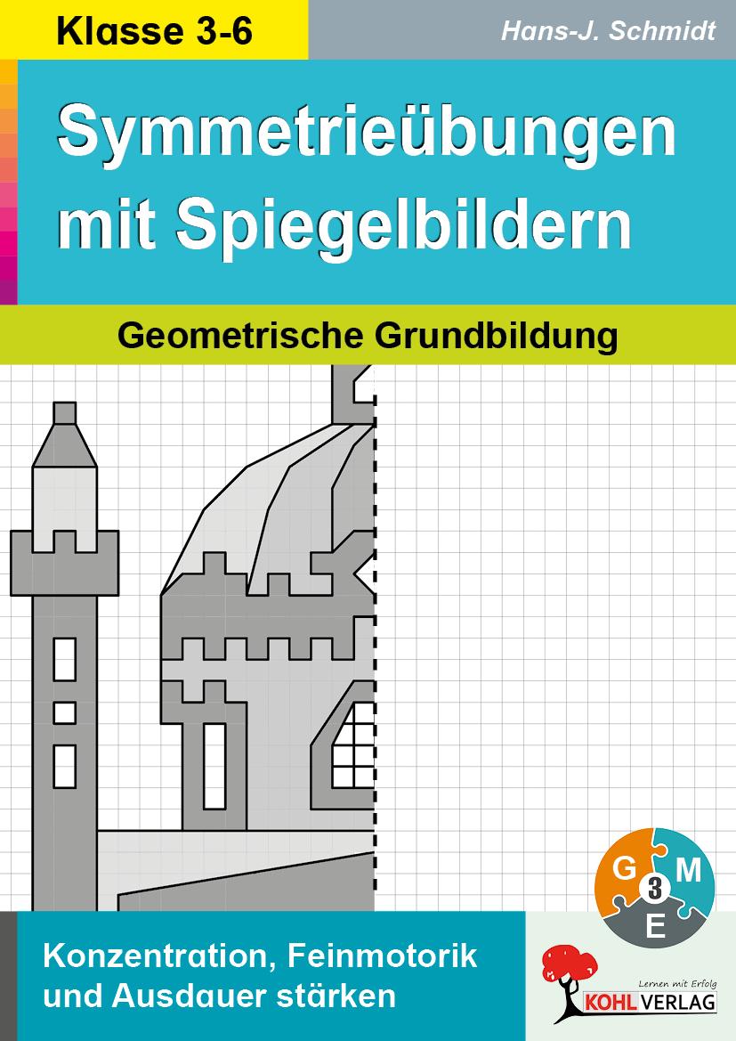 Vorderes Coverbild Zeichenspaß mit Spiegelbildern