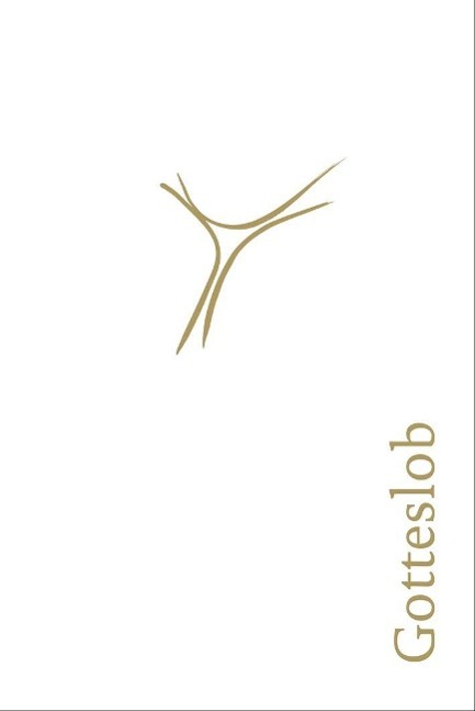 Vorderes Coverbild Gotteslob Lederausgabe weiß, Goldschnitt. Bistum Augsburg