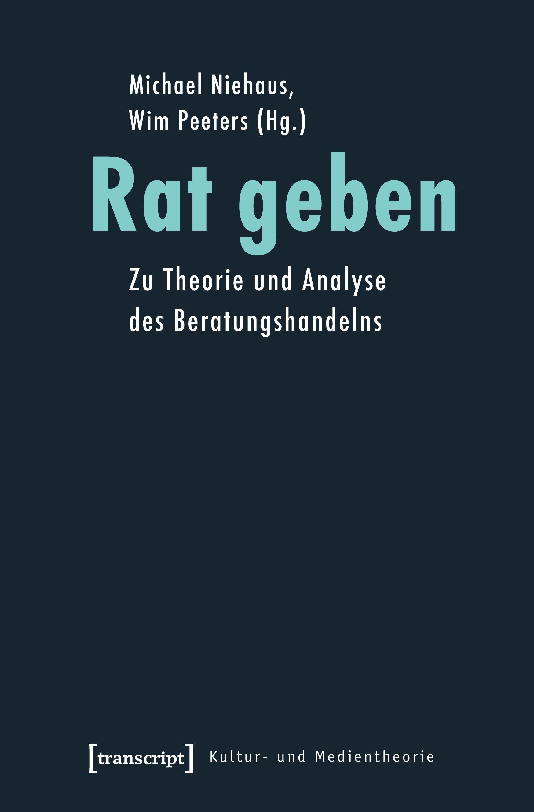 Vorderes Coverbild Rat geben