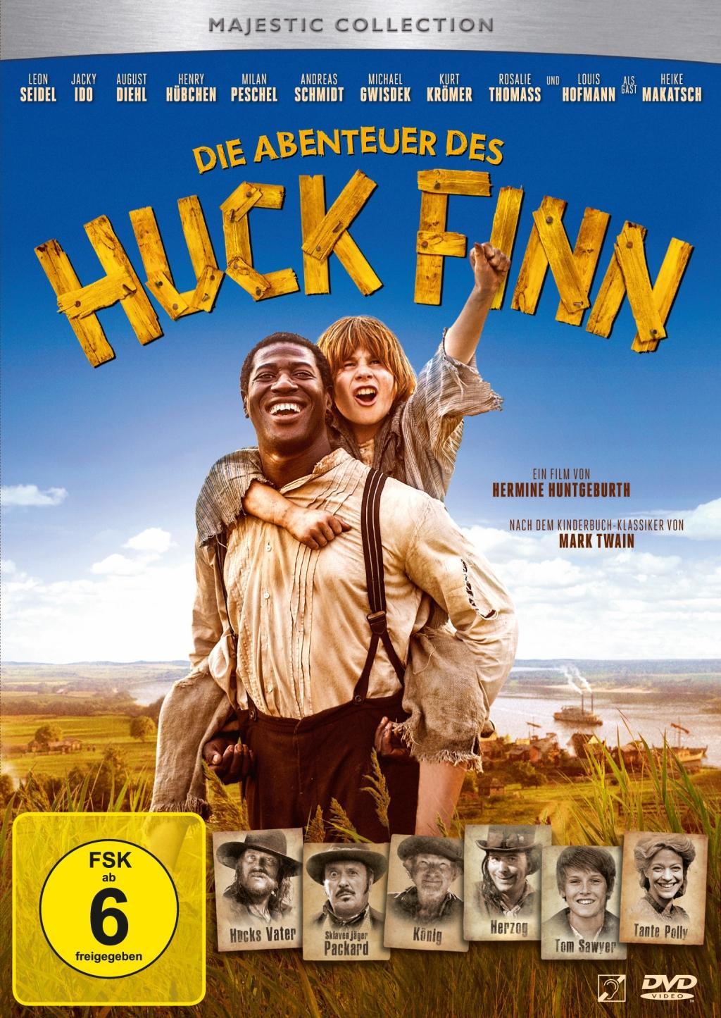 Vorderes Coverbild Die Abenteuer des Huck Finn