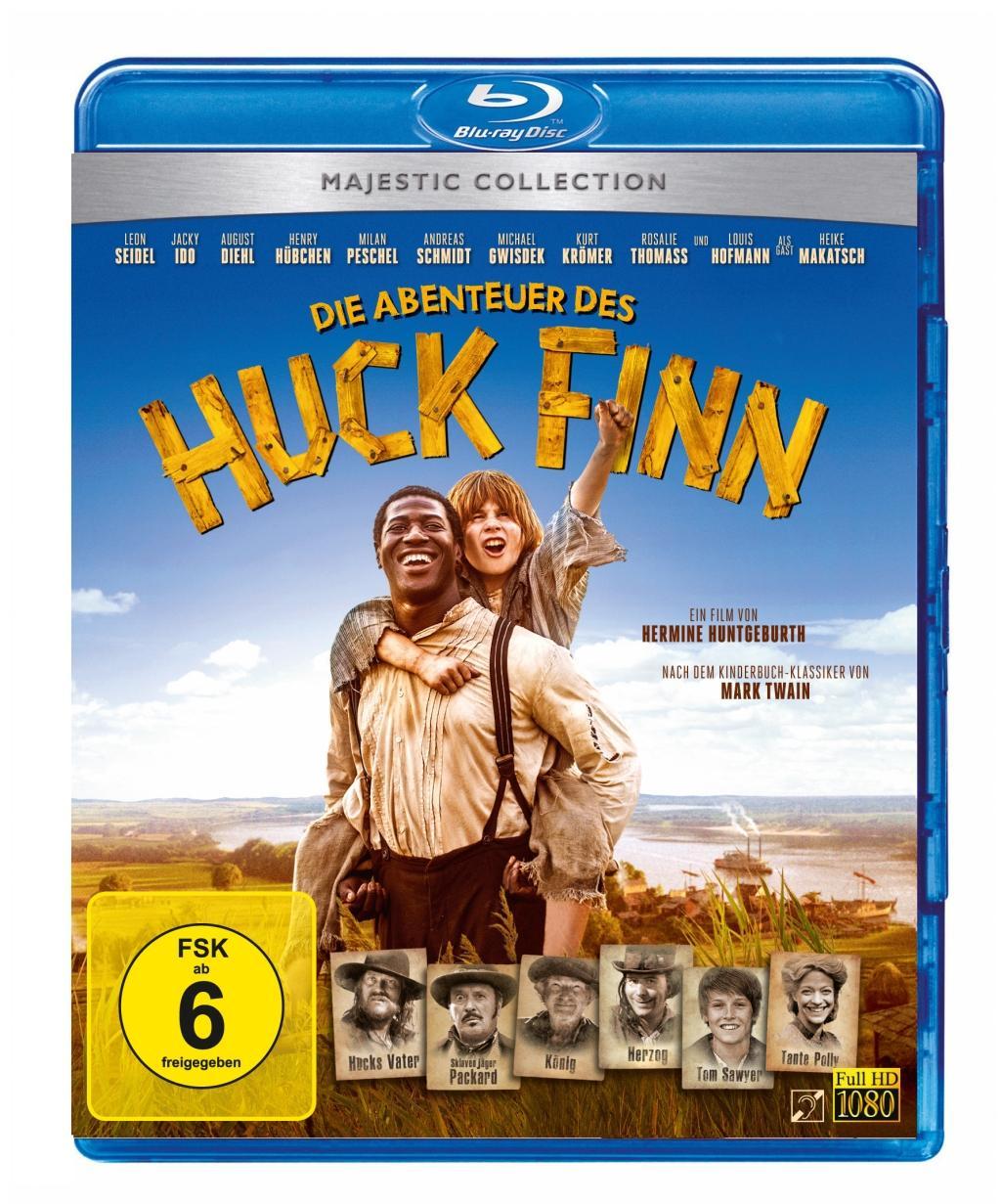 Vorderes Coverbild Die Abenteuer des Huck Finn