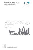 Vorderes Coverbild Homo Oeconomicus 29 (4)