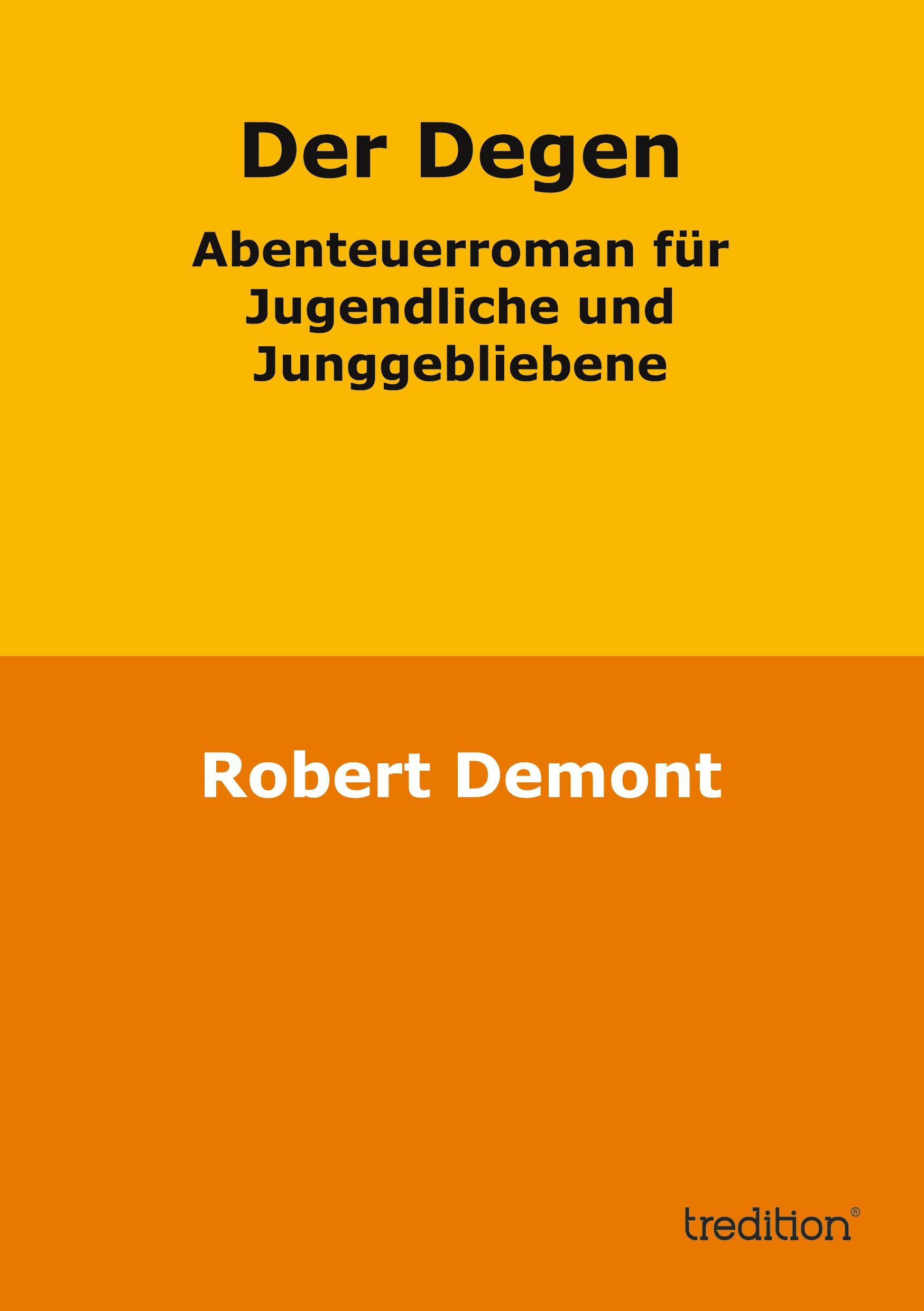 Vorderes Coverbild Der Degen