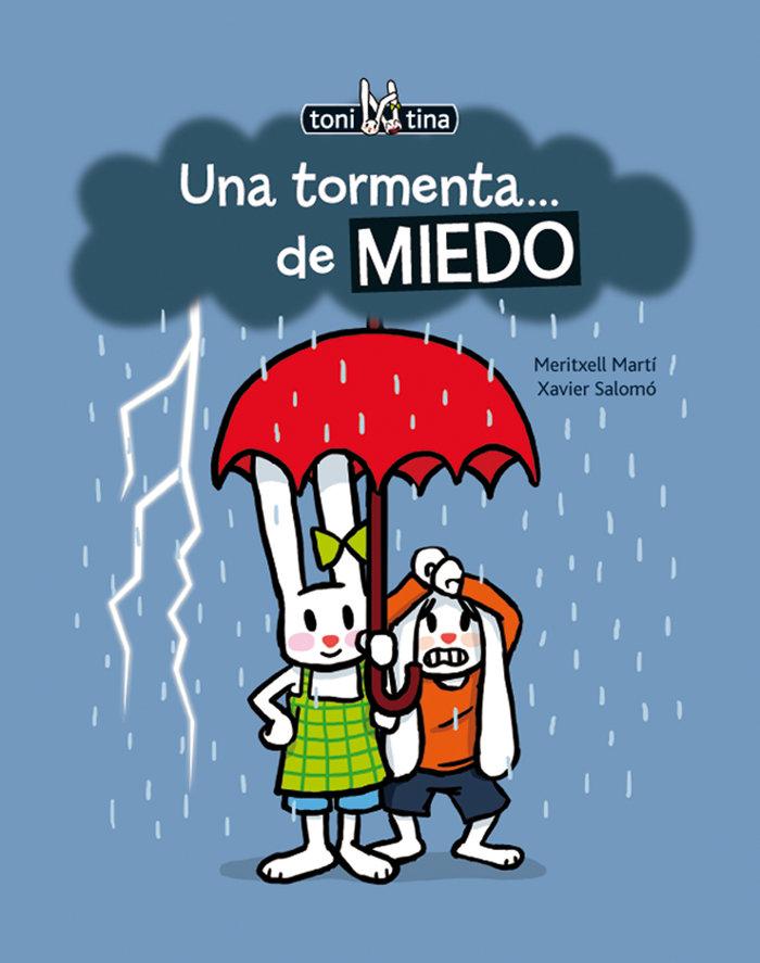 Vorderes Coverbild Toni y Tina 1. Una tormenta-- de miedo