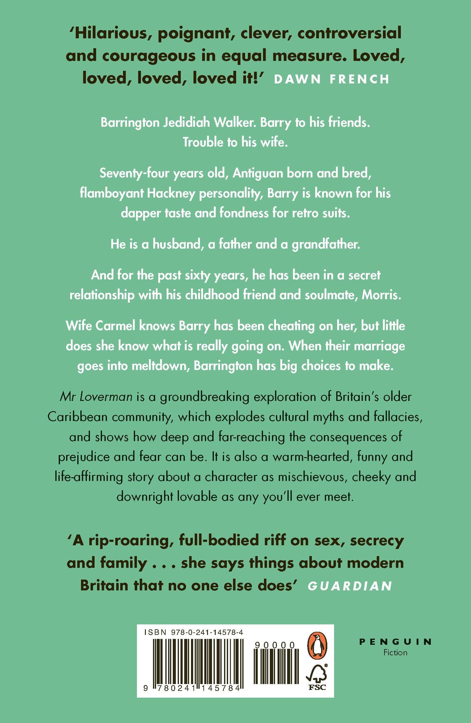 Rückseitencover Mr Loverman