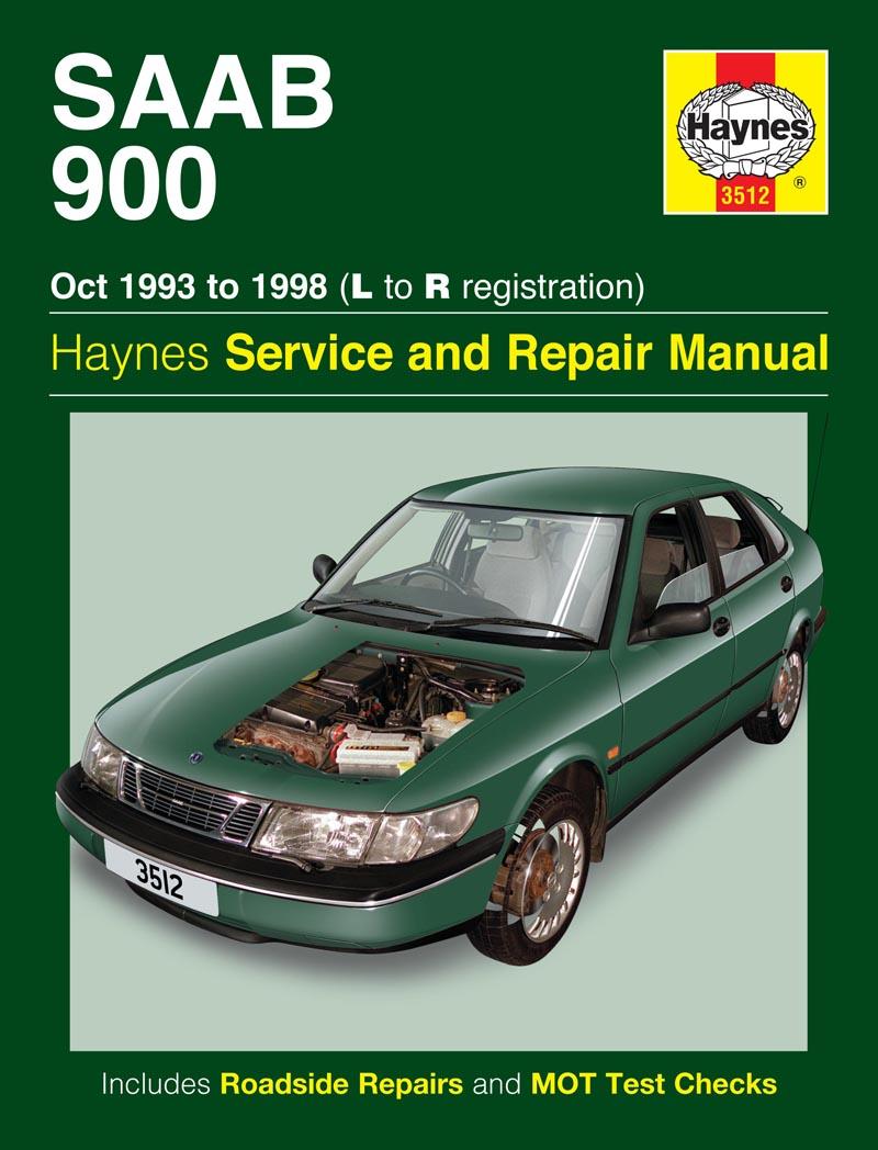 Vorderes Coverbild Saab 900 (Oct 93 - 98) Haynes Repair Manual