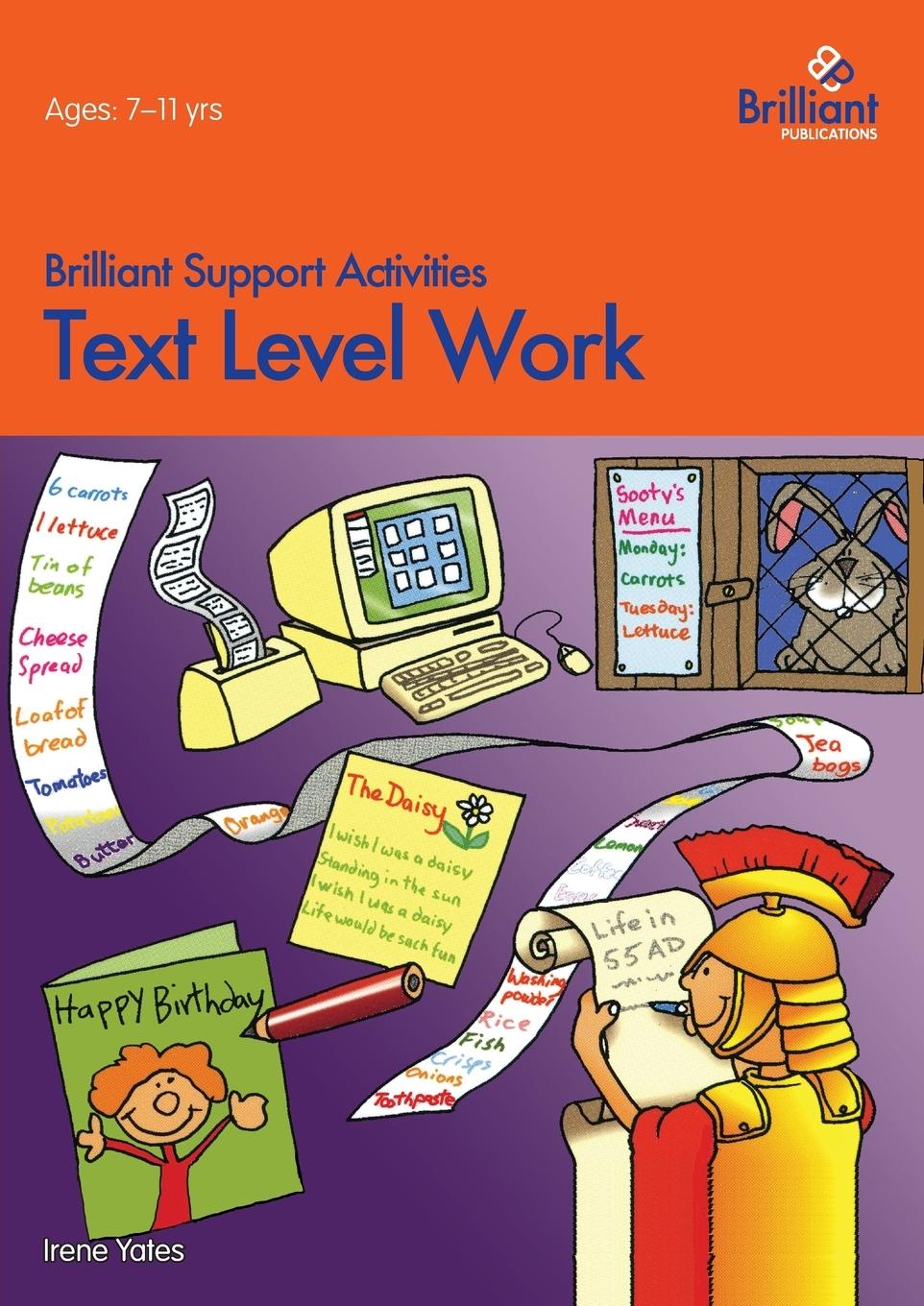 Vorderes Coverbild Text Level Work- Brilliant Support Activities