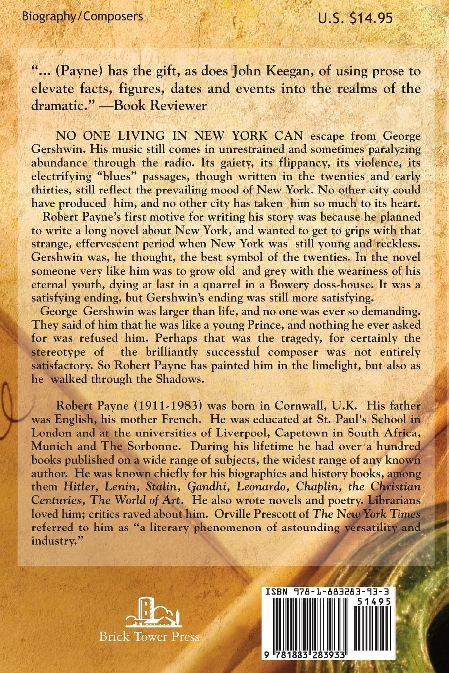 Rückseitencover Gershwin