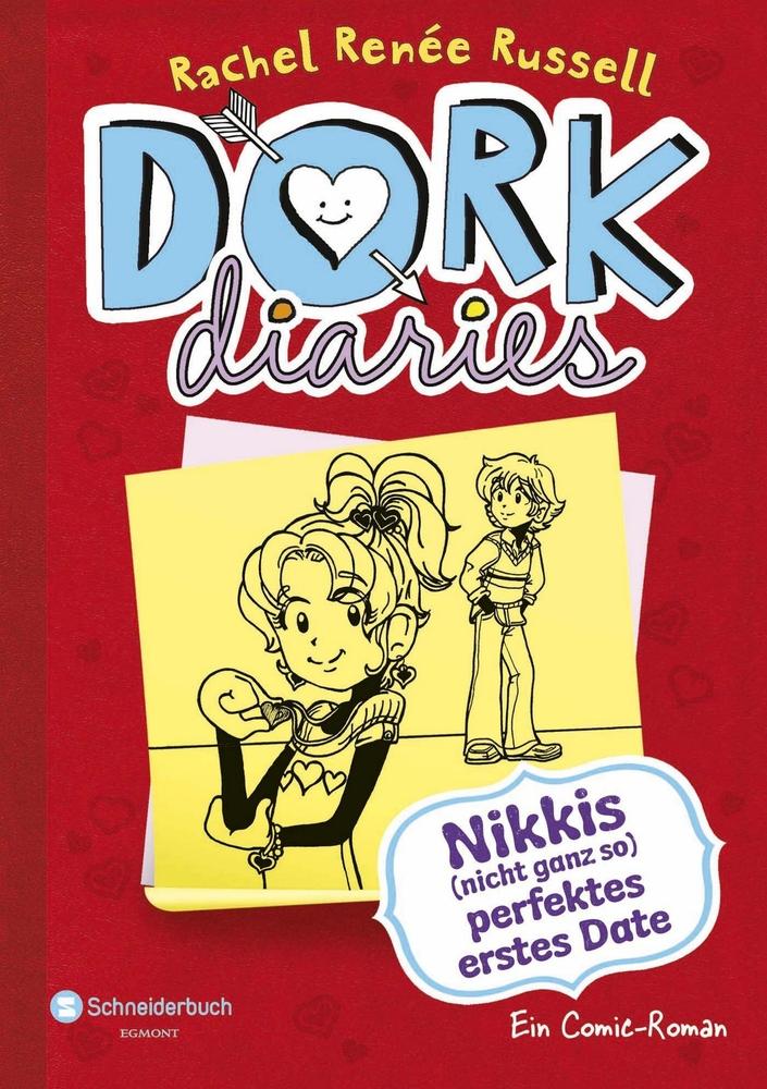 Vorderes Coverbild DORK Diaries 06. Nikkis (nicht ganz so) perfektes erstes Date