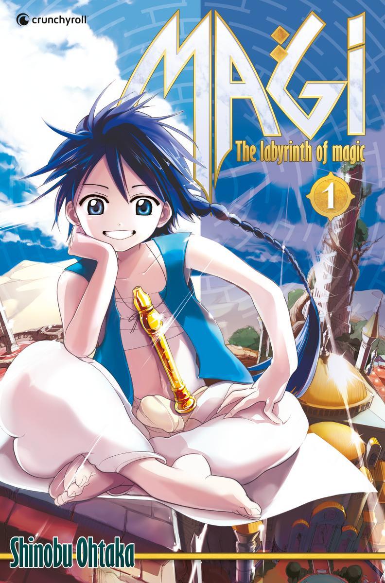 Vorderes Coverbild Magi - The Labyrinth of Magic 01