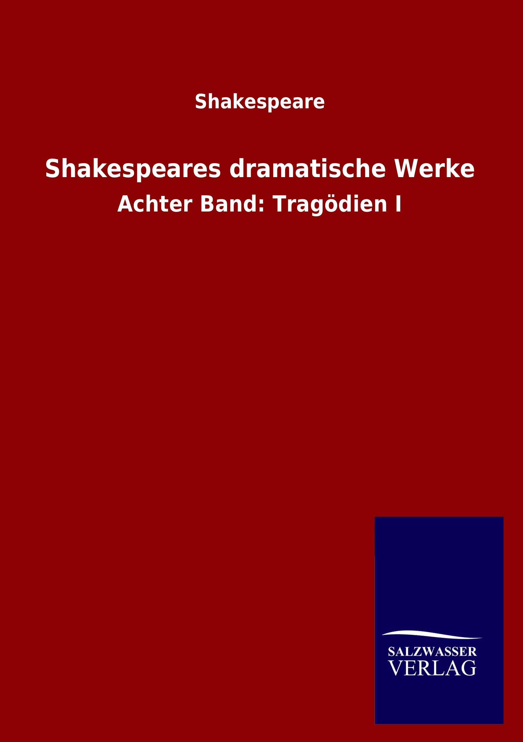 Vorderes Coverbild Shakespeares dramatische Werke