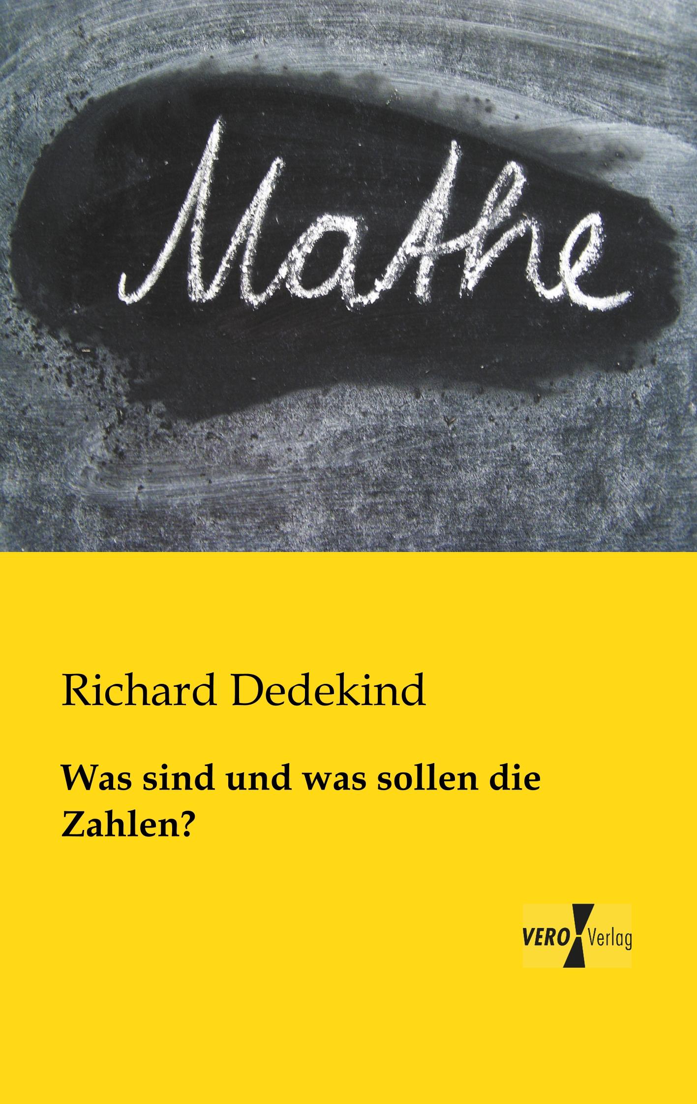 Vorderes Coverbild Was sind und was sollen die Zahlen?