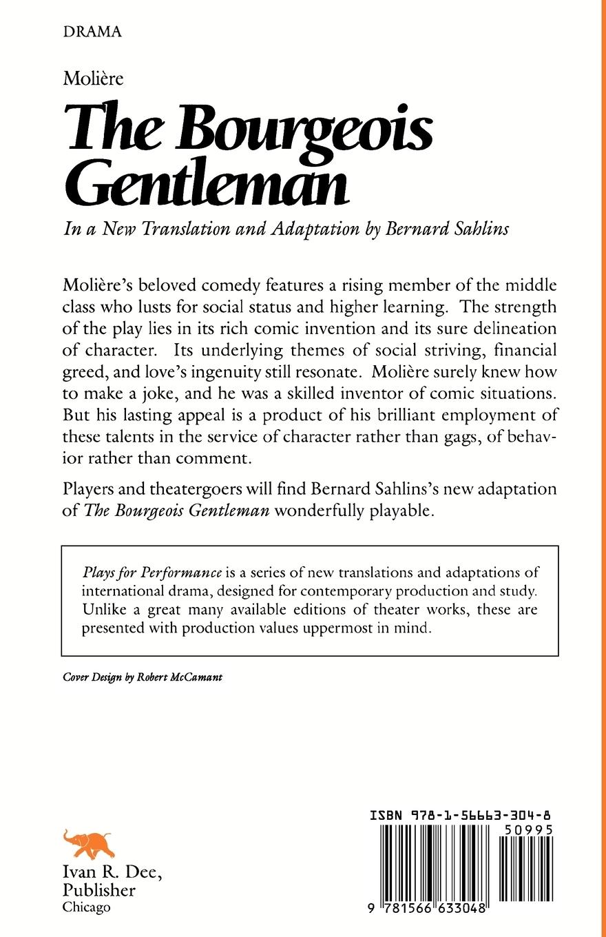 Rückseitencover Bourgeois Gentleman