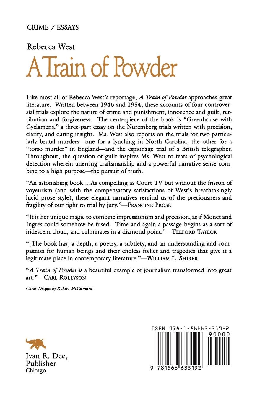 Rückseitencover Train of Powder