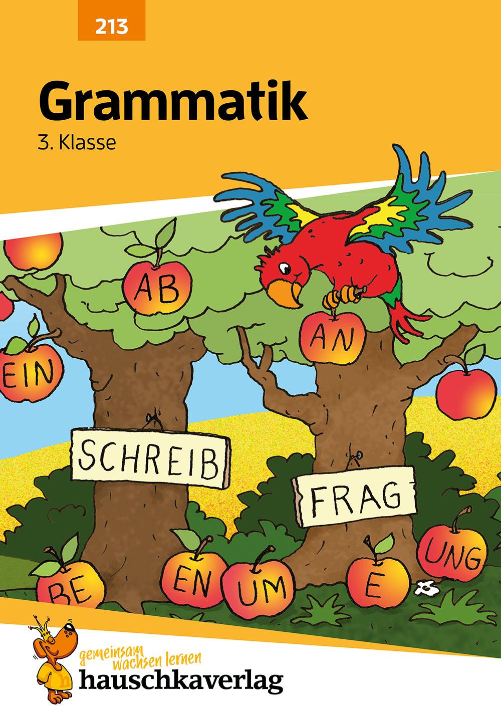 Vorderes Coverbild Grammatik 3. Klasse