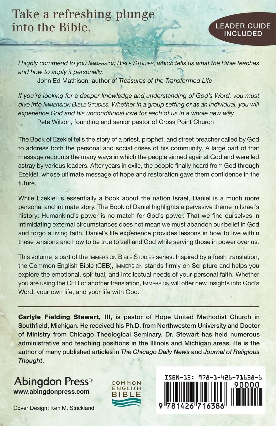 Rückseitencover Immersion Bible Studies