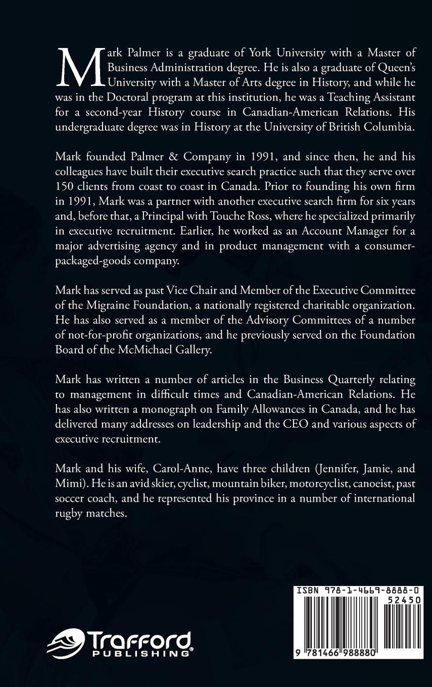 Rückseitencover Confessions of a Headhunter