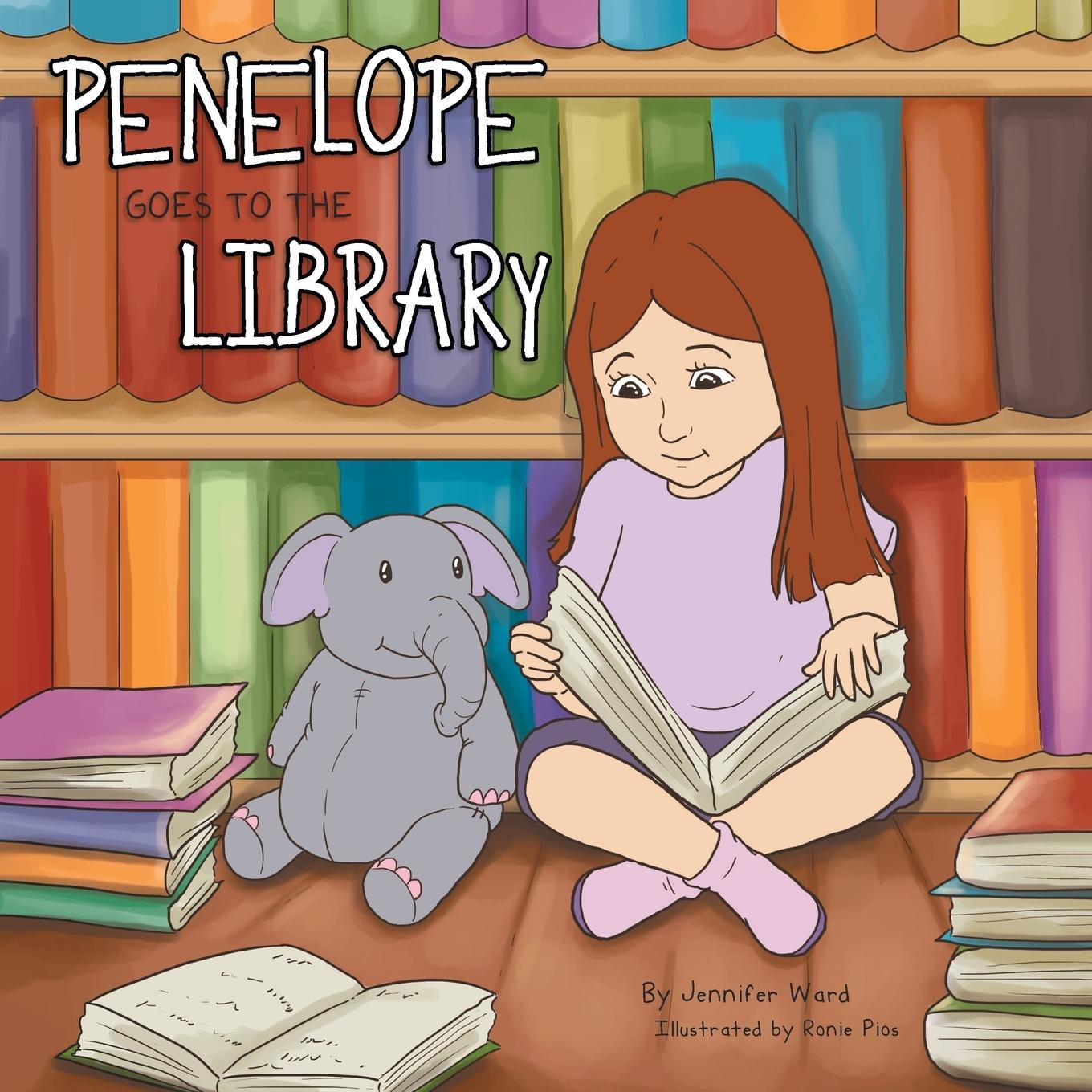 Vorderes Coverbild Penelope Goes to the Library